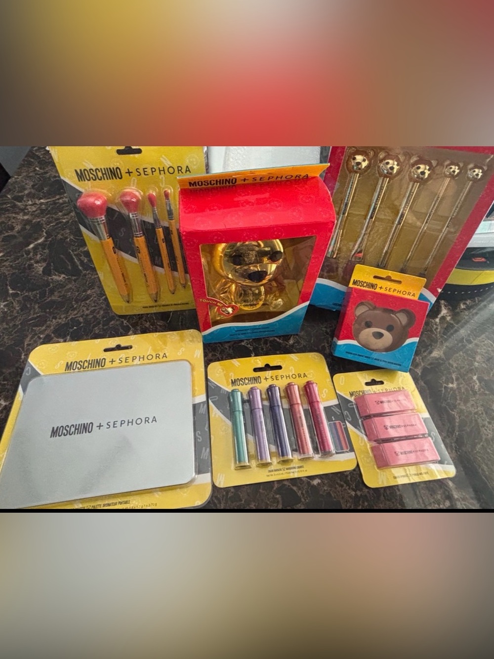 MOSCHINO + SEPHORA RARE LIMITED EDITION BUNDLE  (READ FULL DESCRIPTION)